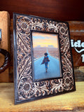 Wyburn Canyon Hand-Tooled Photo Frame