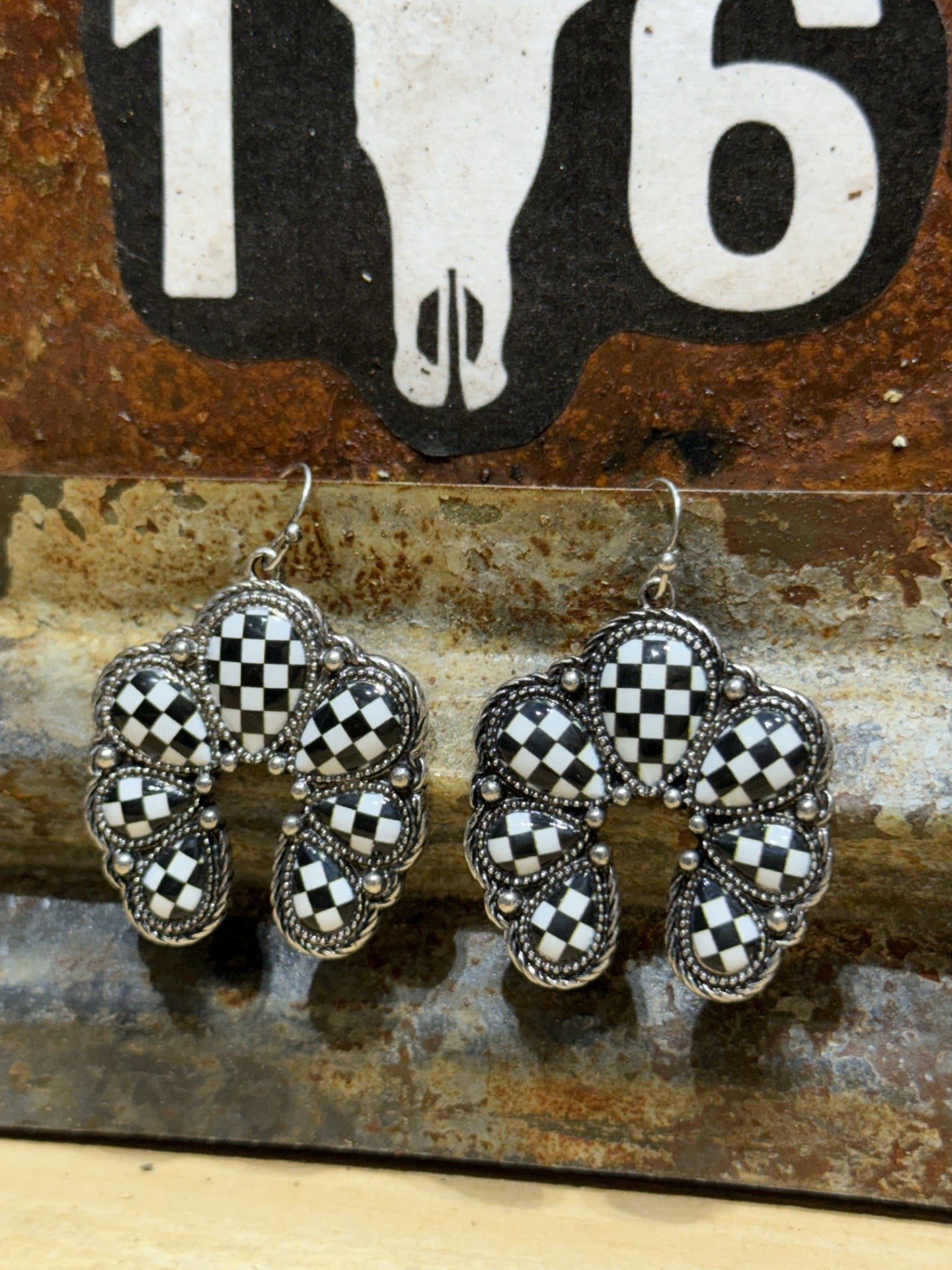 Check Me Out Squash Blossom Dangles