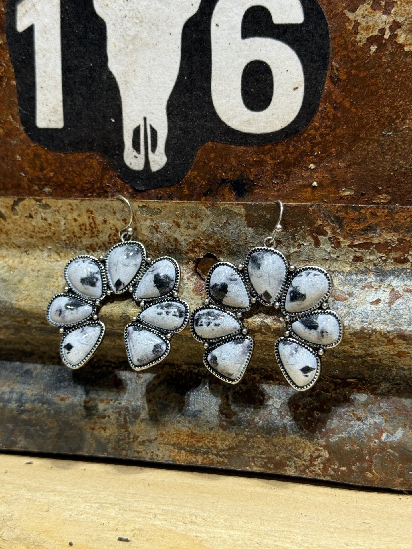 Revival Squash Blossom Dangles