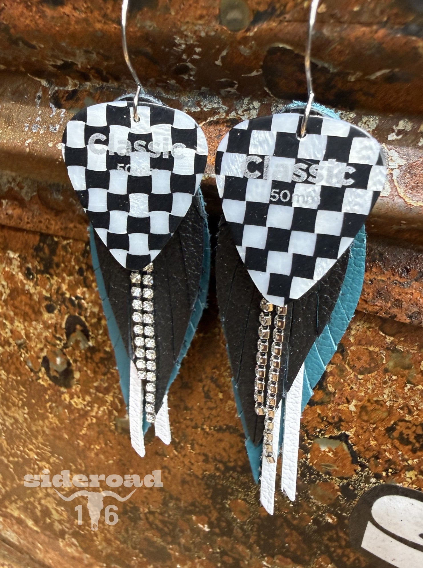 Checked Out Fringe | Teal