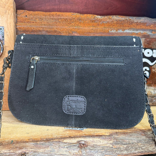Buckstitch Bandit Suede Bag