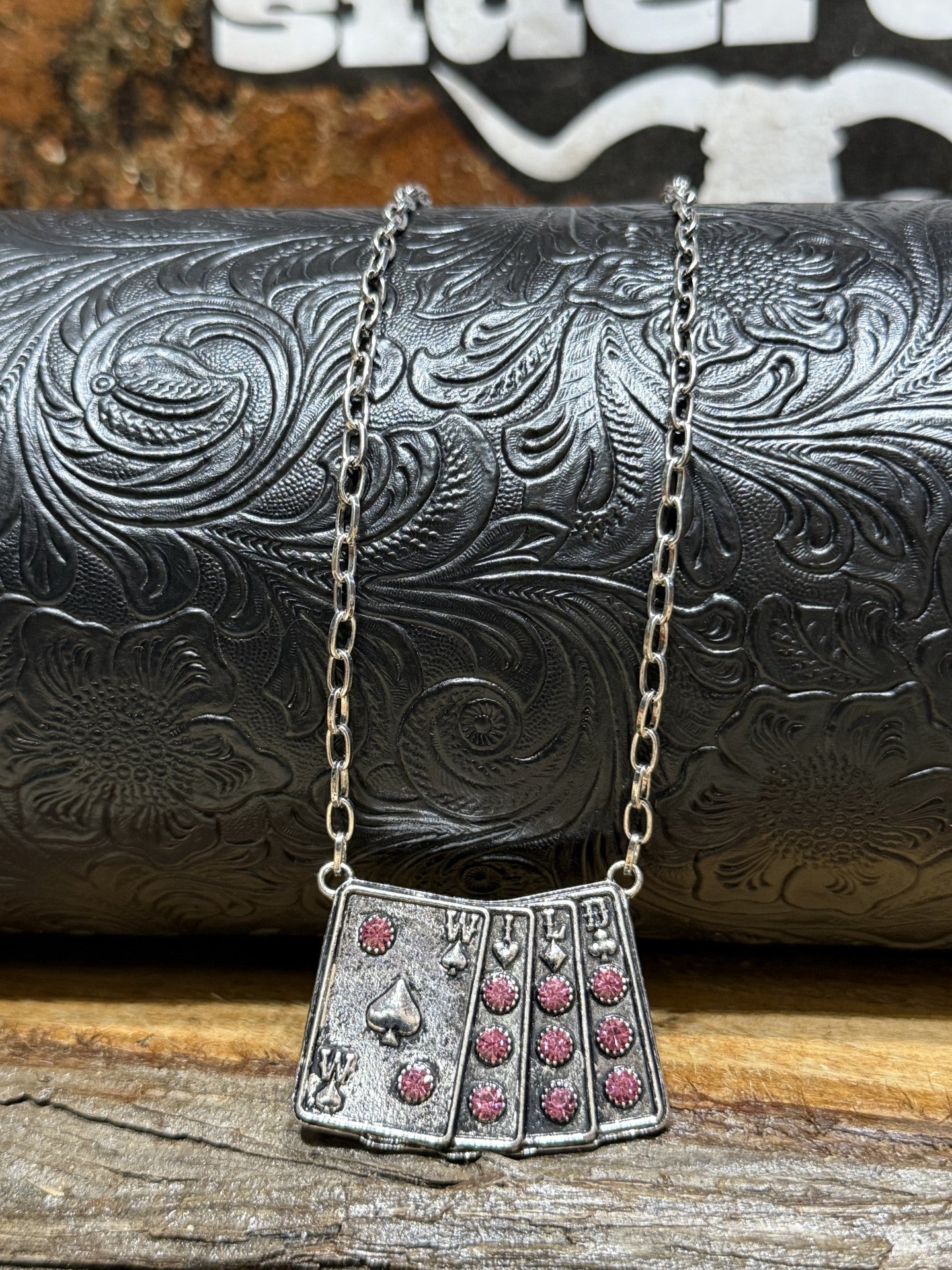 Wild Card Necklace