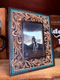 Mesa Plateau Hand-Tooled Photo Frame
