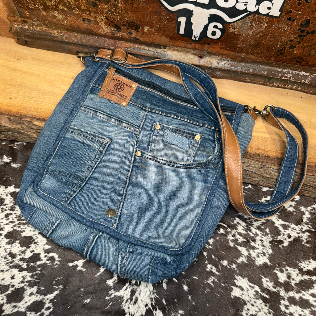 Deviously Denim Crossbody